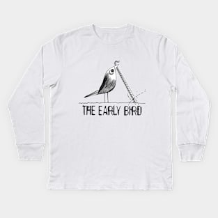 The Early Bird Kids Long Sleeve T-Shirt